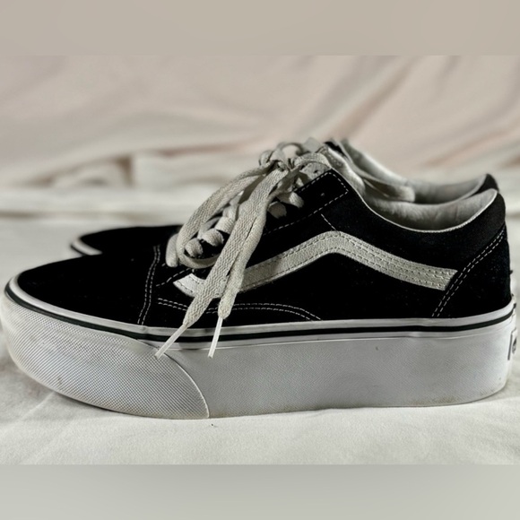 Vans Stackform | Black & White | Size 8.5 - Picture 4 of 11
